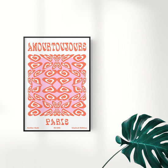 Retro Design Paris Canvas Prints - MAHOGANY STREET