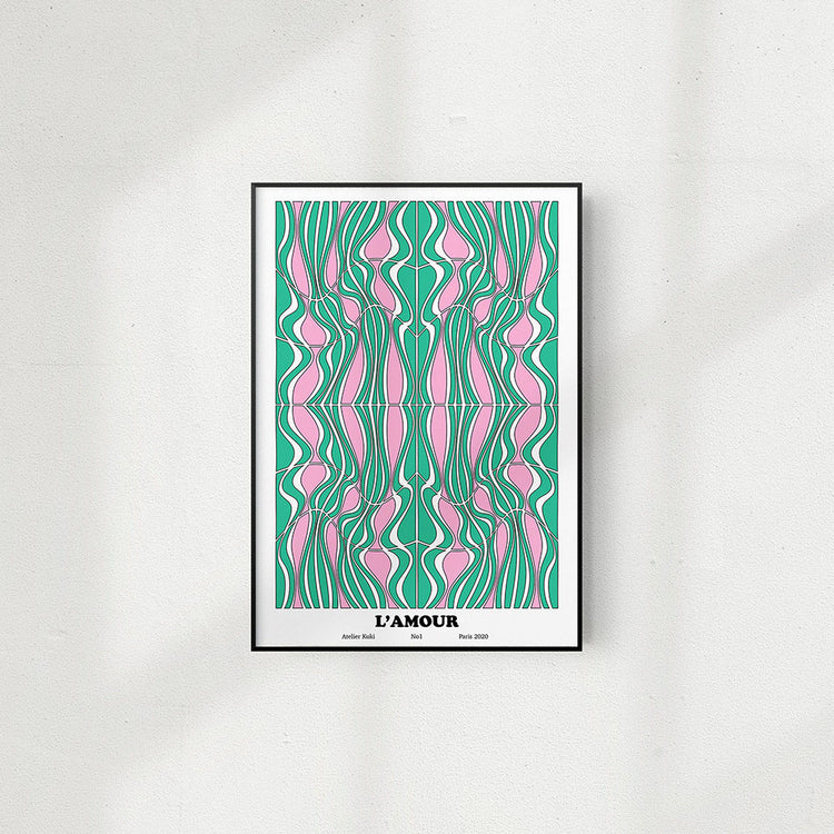Retro Design Paris Canvas Prints - MAHOGANY STREET