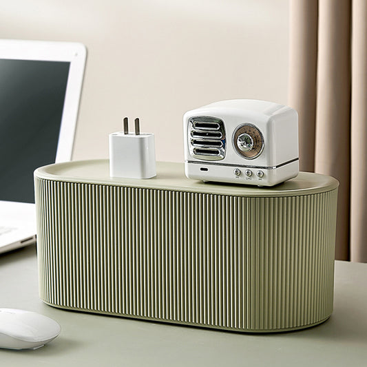 Sleek Design Desk Cable Organizer - MAHOGANY STREET