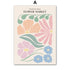 Fresh Pastel Flower Canvas Prints - MAHOGANY STREET