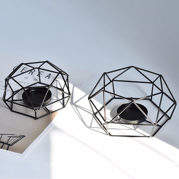 Metal Wire Tealight Candle Holder - MAHOGANY STREET