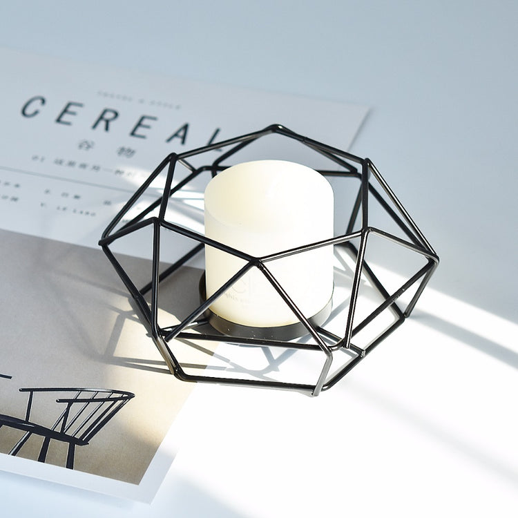 Metal Wire Tealight Candle Holder - MAHOGANY STREET