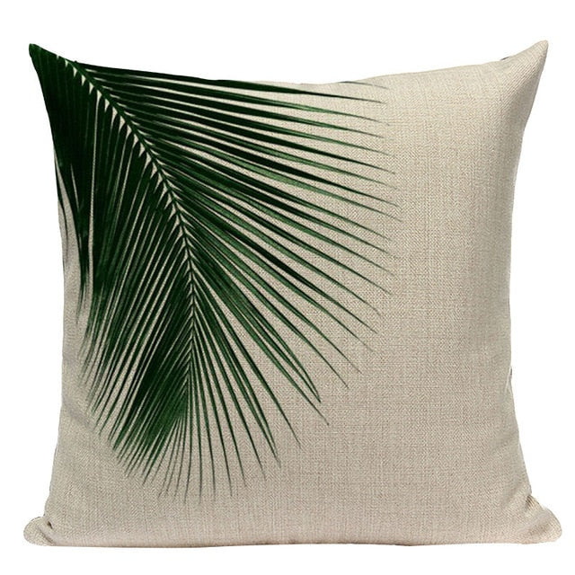 Tropical Style Linen Cushion Covers - MAHOGANY STREET