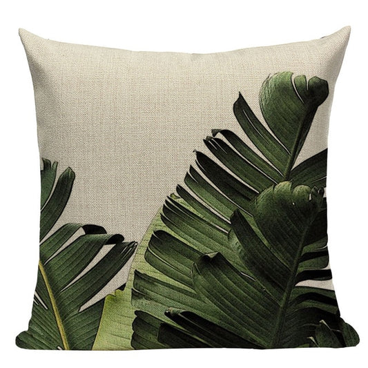 Tropical Style Linen Cushion Covers - MAHOGANY STREET
