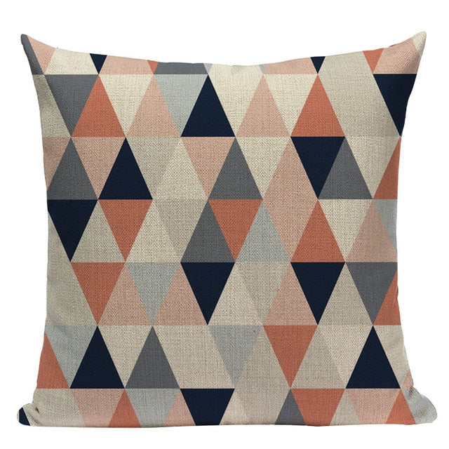 Luxe Linen Cushion Covers With Gold Accents - MAHOGANY STREET