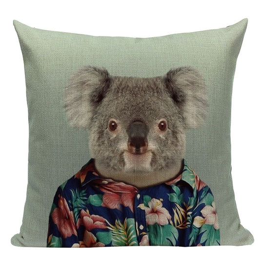 Original Cushion Covers With Animal Prints - MAHOGANY STREET