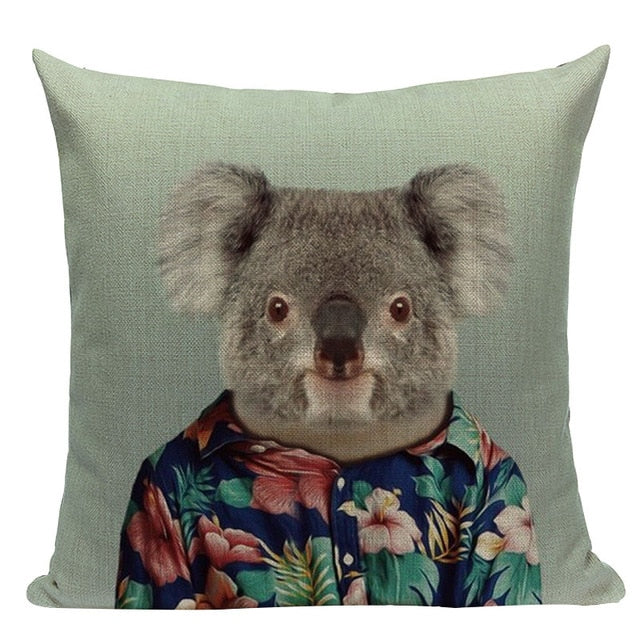 Original Cushion Covers With Animal Prints - MAHOGANY STREET