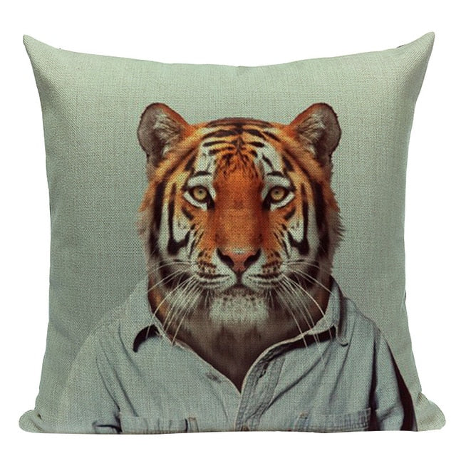Original Cushion Covers With Animal Prints - MAHOGANY STREET