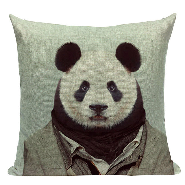 Original Cushion Covers With Animal Prints - MAHOGANY STREET