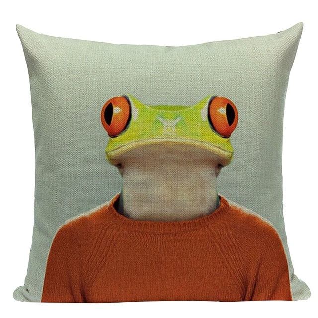 Original Cushion Covers With Animal Prints - MAHOGANY STREET