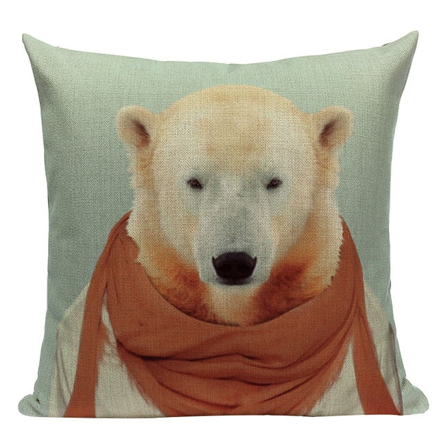 Original Cushion Covers With Animal Prints - MAHOGANY STREET