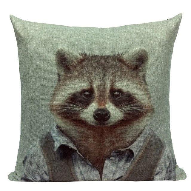 Original Cushion Covers With Animal Prints - MAHOGANY STREET