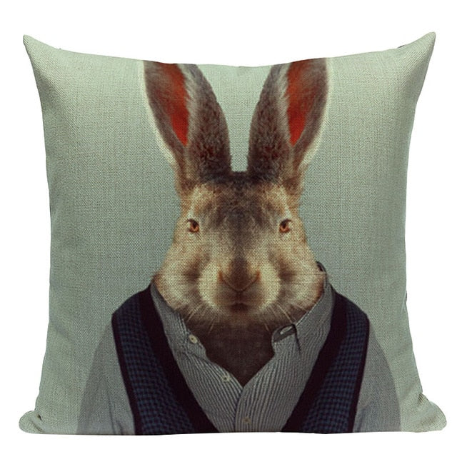 Original Cushion Covers With Animal Prints - MAHOGANY STREET