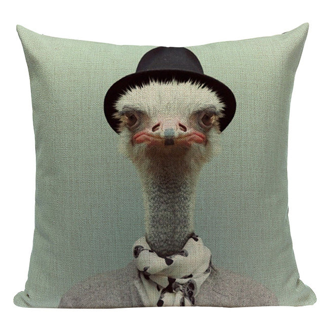 Original Cushion Covers With Animal Prints - MAHOGANY STREET