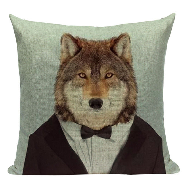 Original Cushion Covers With Animal Prints - MAHOGANY STREET
