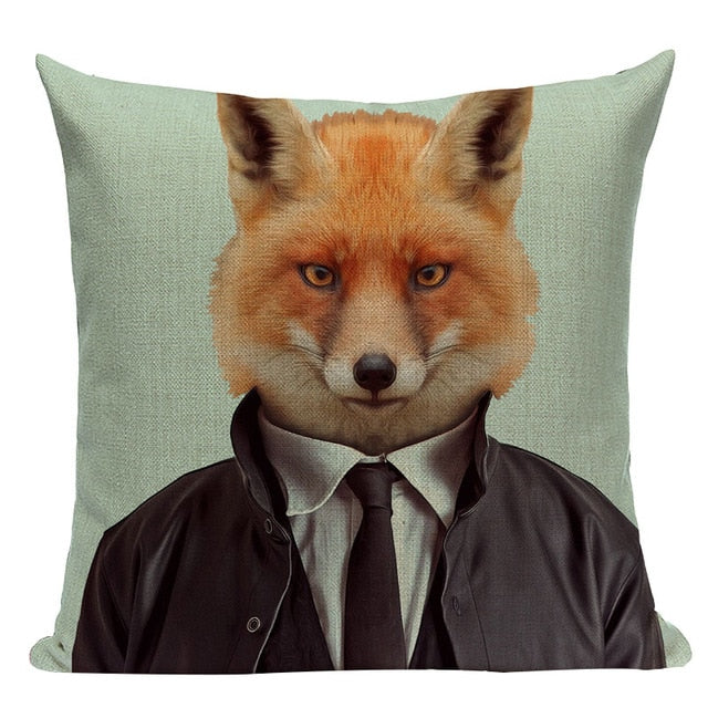 Original Cushion Covers With Animal Prints - MAHOGANY STREET