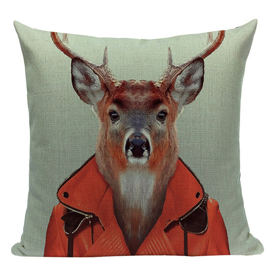 Original Cushion Covers With Animal Prints - MAHOGANY STREET