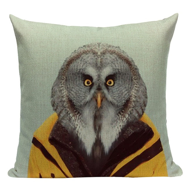 Original Cushion Covers With Animal Prints - MAHOGANY STREET