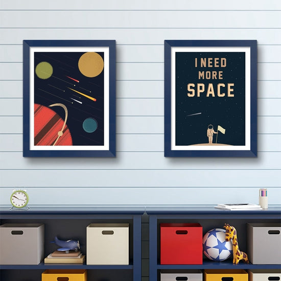 Space Wall Art Canvas Print - MAHOGANY STREET