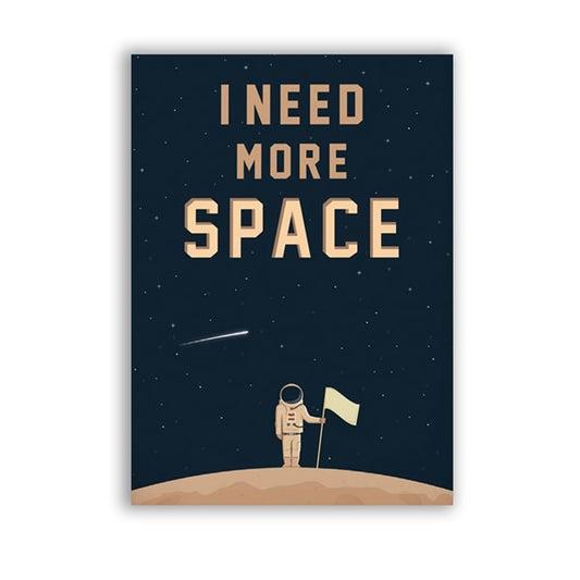 Space Wall Art Canvas Print - MAHOGANY STREET