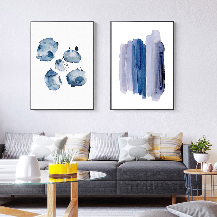 Nordic Watercolors Canvas Print - MAHOGANY STREET