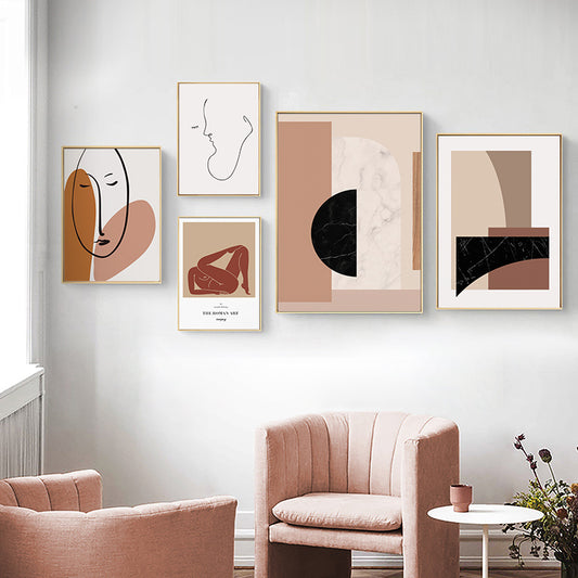 Pastel Vintage Design Canvas Artworks - MAHOGANY STREET