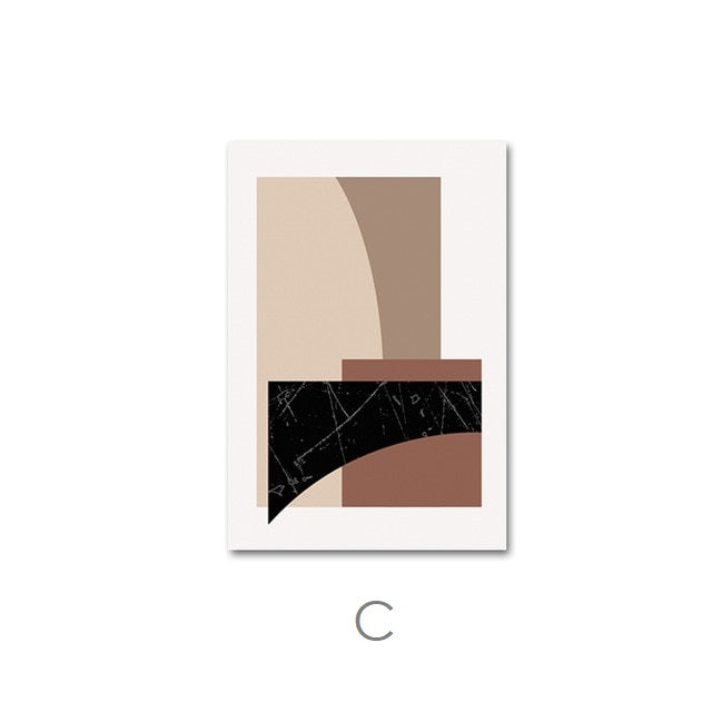 Pastel Vintage Design Canvas Artworks