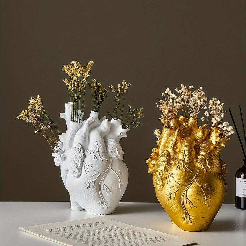 Anatomical Heart Shaped Vase