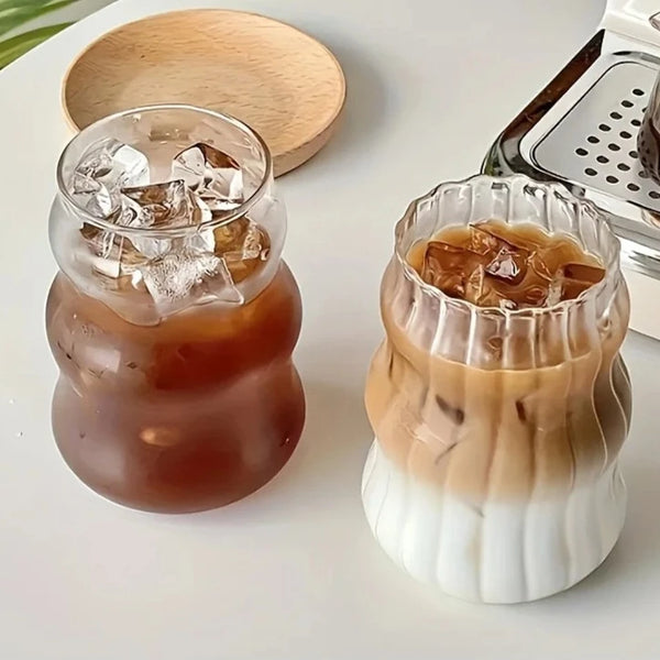 4PCS Heat-Resistant Tumbler Coffee Tea Glasses