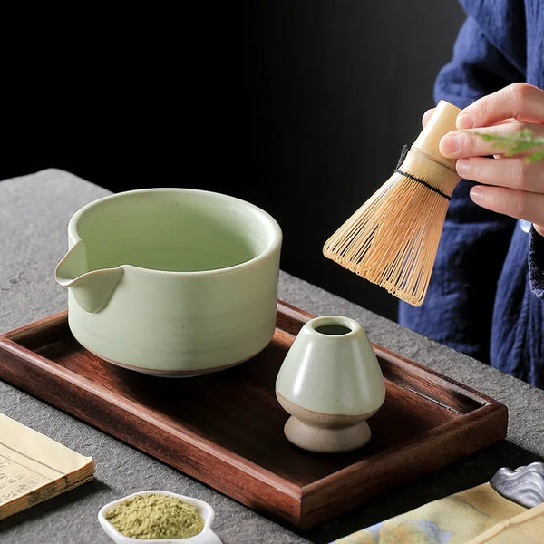 Handmade Easy Clean Home Matcha Tea Gift Set