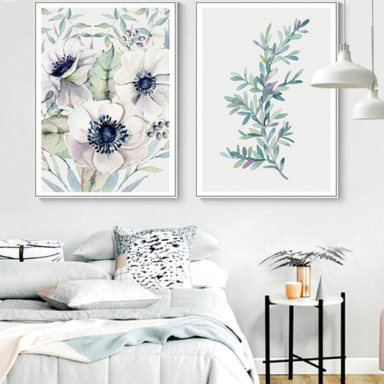 Scandinavian Style Greenery Wall Art - MAHOGANY STREET