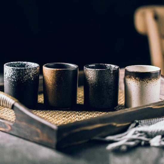 Japanese Style Ceramic Cups - MAHOGANY STREET