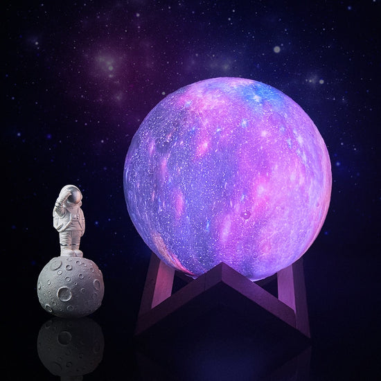 Starry Night Color Changing Decorative Moon Lamp - MAHOGANY STREET