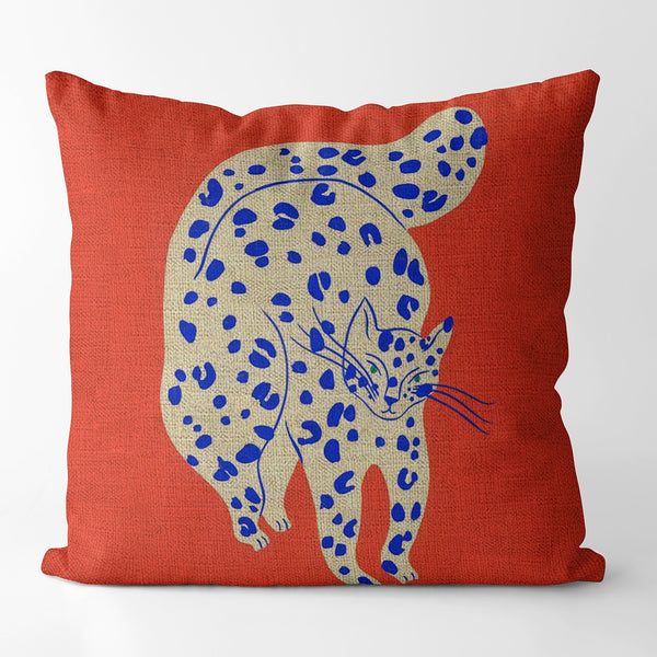 Cat Illustration Colorful Cushion Covers - MAHOGANY STREET
