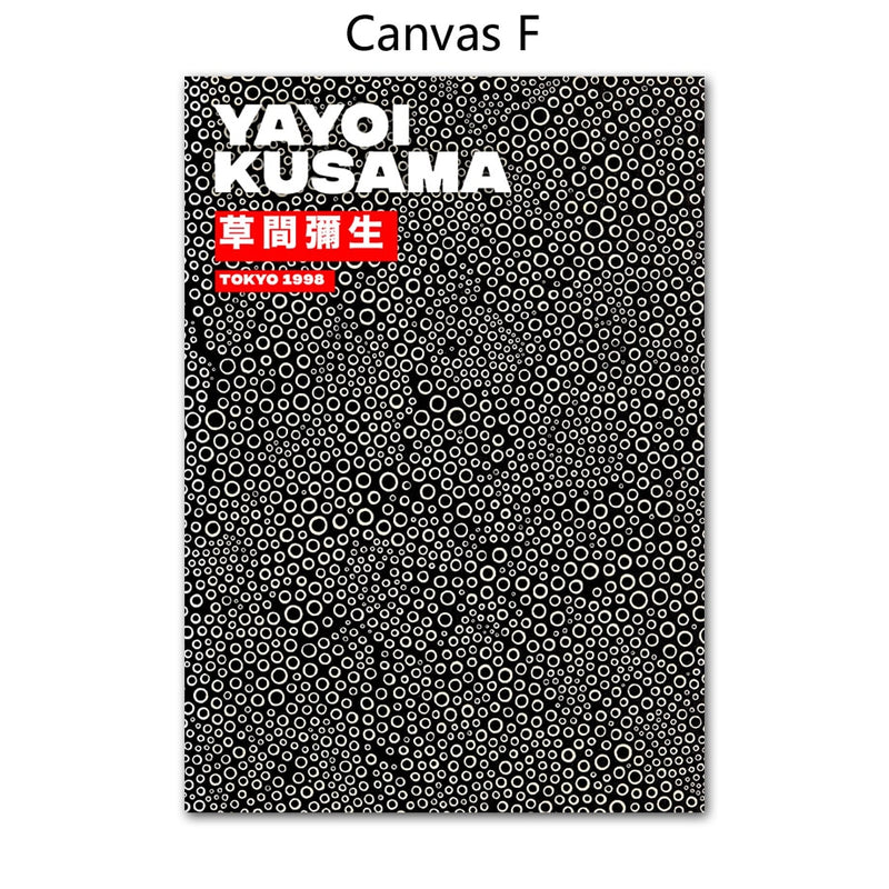 Yayoi Kusama Abstract Canvas Prints ( + more styles)