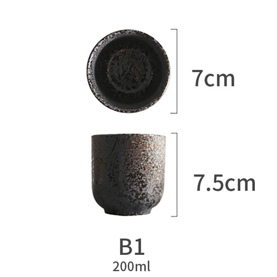 Japanese Style Ceramic Cups - MAHOGANY STREET