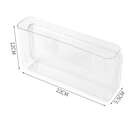 Transparent Wall-Mounted Acrylic Storage - Set of 2 - MAHOGANY STREET