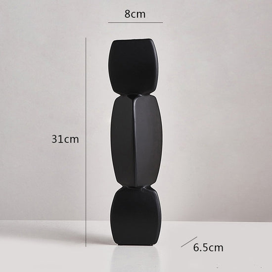Modern Design Building Block Vase - MAHOGANY STREET