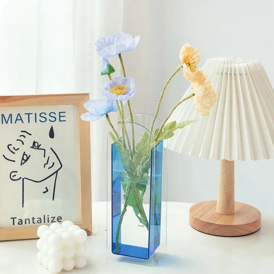 Colorful Acrylic Flower Vases - MAHOGANY STREET