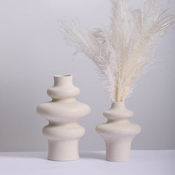 Decorative Nordic Light Ceramic Vases - MAHOGANY STREET