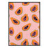 Colorful Lemon Papaya Canvas Prints - MAHOGANY STREET