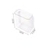 Transparent Wall-Mounted Acrylic Storage - Set of 2 - MAHOGANY STREET