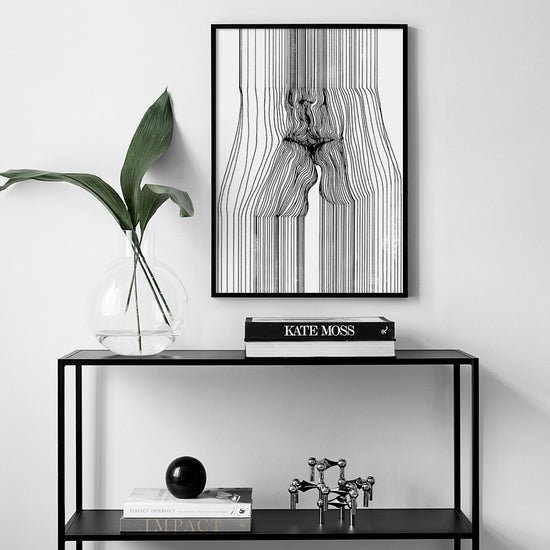 Abstract Body Lines Canvas Artworks - MAHOGANY STREET