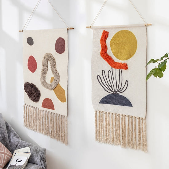 Natural Design Wall Tapestry - MAHOGANY STREET