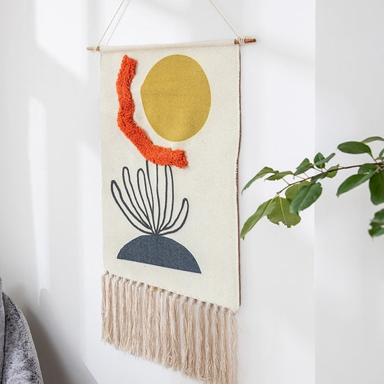 Natural Design Wall Tapestry - MAHOGANY STREET