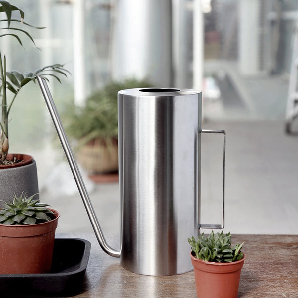 Sleek Design Stainless Steel Watering Cans - MAHOGANY STREET
