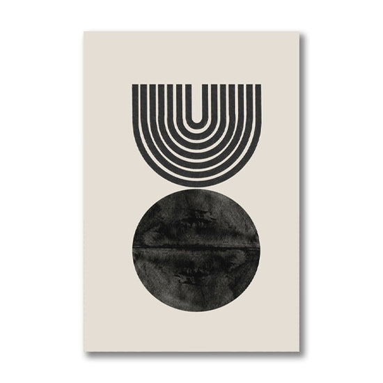 Mid Century Inspired Boho Canvas Prints - MAHOGANY STREET