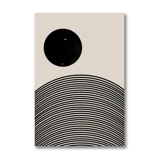 Mid Century Inspired Boho Canvas Prints - MAHOGANY STREET