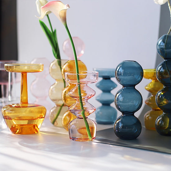 Decorative Glass Vases - MAHOGANY STREET