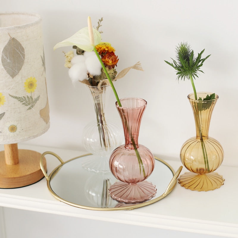 Vintage Style Flower Vases - MAHOGANY STREET